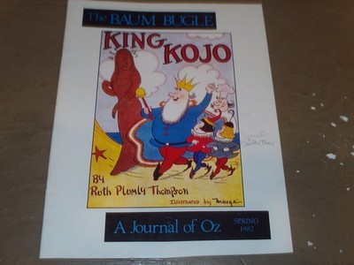 THE BAUM BUGLE SPRING 1982 W/INSERTS THE WIZARD OF OZ RARE L. FRANK BAUM VF/NM