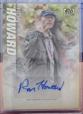 Marketplace image: RON HOWARD 2026 TOPPS CHROME STAR WARS GALAXY SUPERFRACTOR AUTOGRAPH #1/1 SIGNED