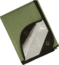 Heavy Duty Survival Blanket -Multifunctional Reflective Tarp Thermal Blanket - 6