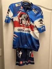 2025 Quick Step Cycling Jersey Set Men Short Sleeve Bike Kit T-Rex Vuelta LTD
