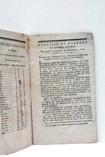 Livre ancien MATHEMATIQUE nouveau systême compter décimales 1815