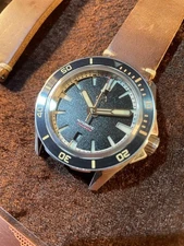 Zelos Swordfish Titanium Watch 42 mm - Calypso Orange 