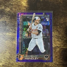 Maverick Handley /250 PURPLE ROOKIE RC 2025 Topps Update #US274 Orioles