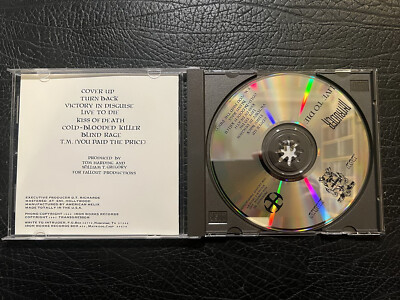INTRUDER live to die ORG 100% 1ST CD IRON WORKS 1990 THRASH