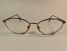 GENNY 568 5119 Vintage Eyeglasses Bronze 53-17-130 Full Rim, Designer