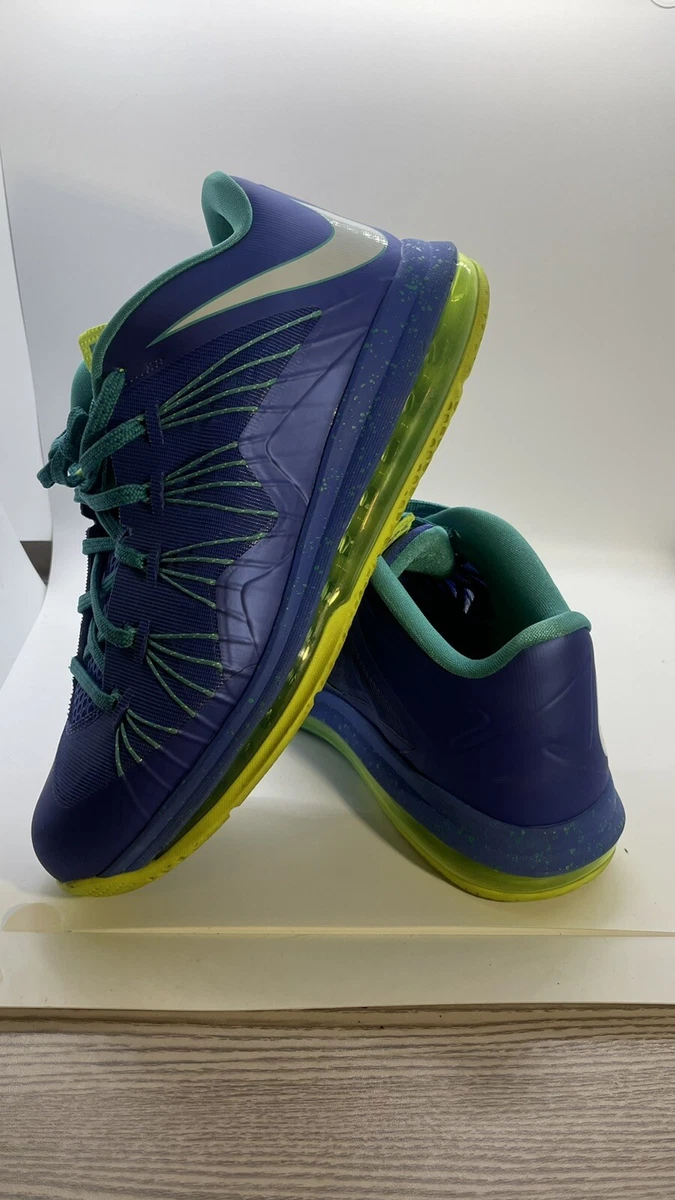 Lebron 10 low on sale blue