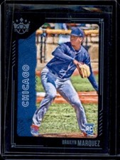 2021 Panini Diamond Kings - [Base] - Blue Framed #37 - Brailyn Marquez rc
