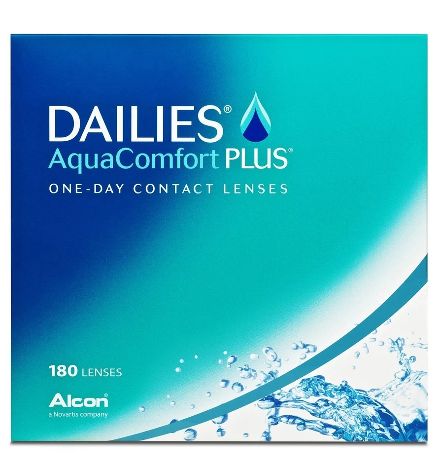 Alcon Focus DAILIES Aqua Comfort Plus, 180 Tageslinsen