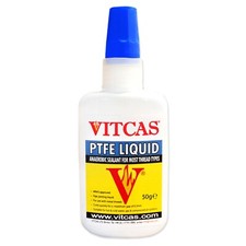 LIQUID PTFE THREAD SEALANT HIGH TEMPERATURE LOW STRENGTH GAS PIPE SEAL 50ml