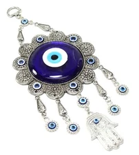 We pay your sales tax Turkish Blue Evil Eye (Nazar) Amulet Wall Hanging Home ...
