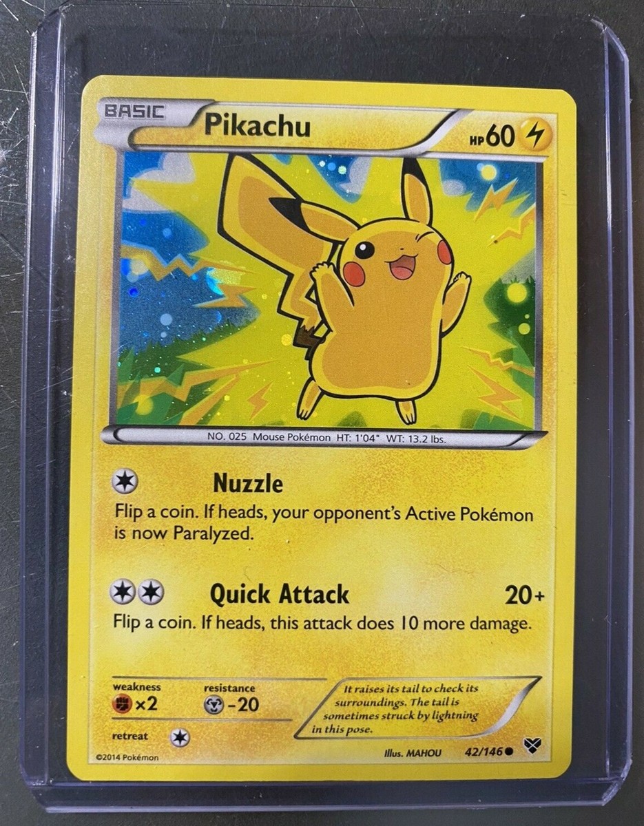 Pikachu Holo Limited Movie Promo #42/146 Pokemon XY | eBay