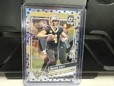 2023 Panini Donruss Optic Star Emojis #134 Derek Carr