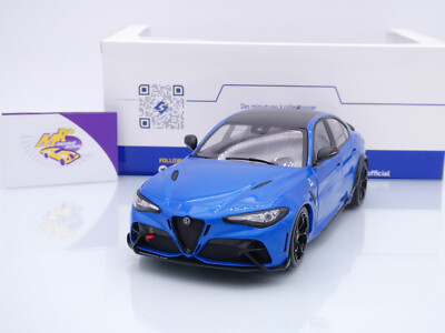 Solido 1:18 Alfa Romeo Giulia GTA Año De Construcción 2022 Azul Metalico S1806906