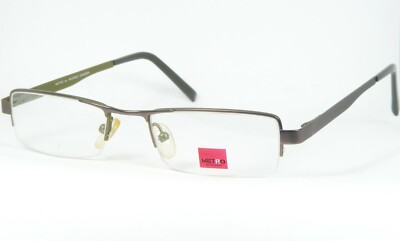 METRO by RICARDO SWEDEN BENITO C2 PALE BROWN /GREEN EYEGLASSES GLASSES 52-18-143