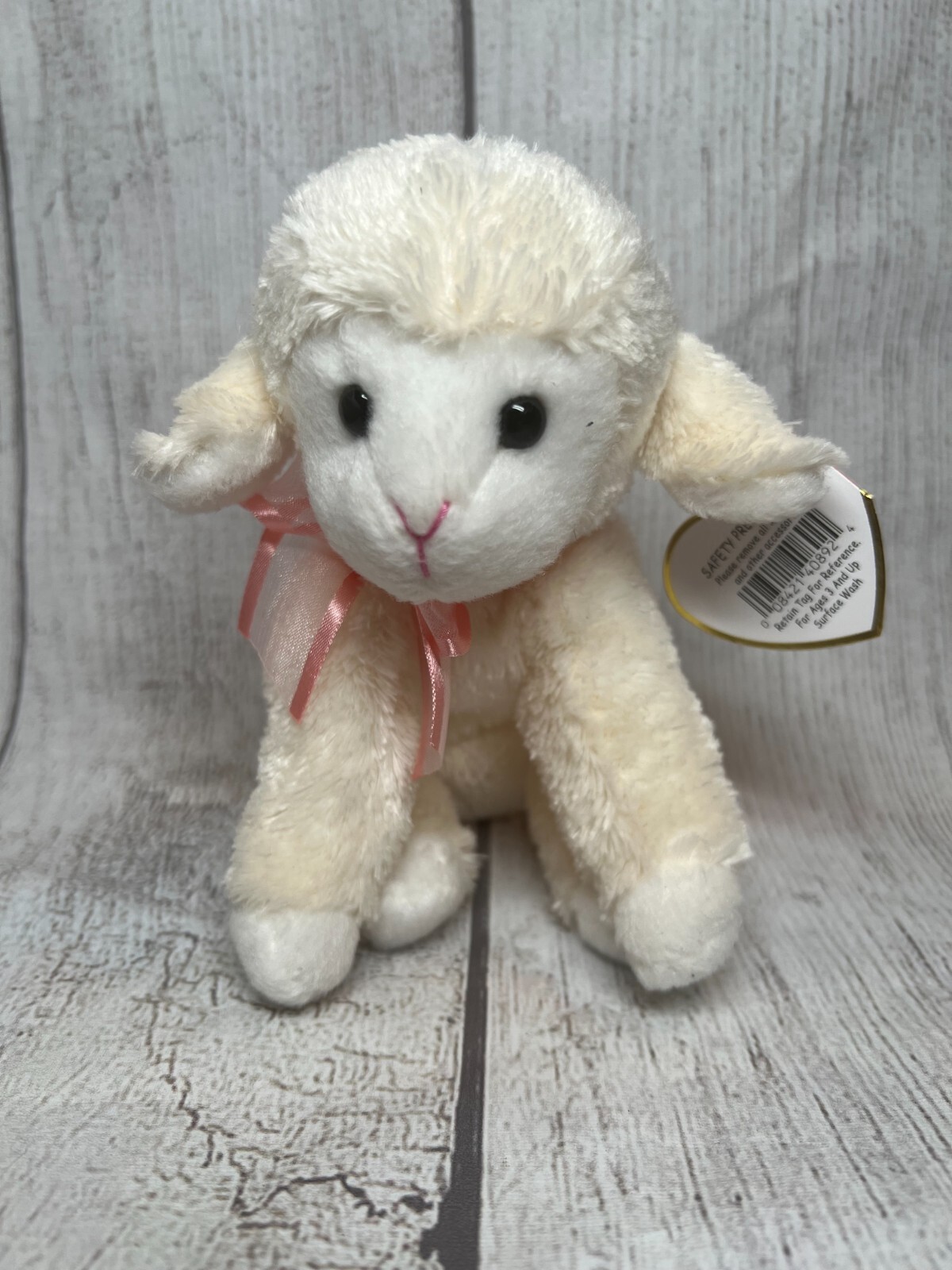 2010 RARE & RETIRED TY BEANIE BABYFLEECIA THE EASTER LAMB 6