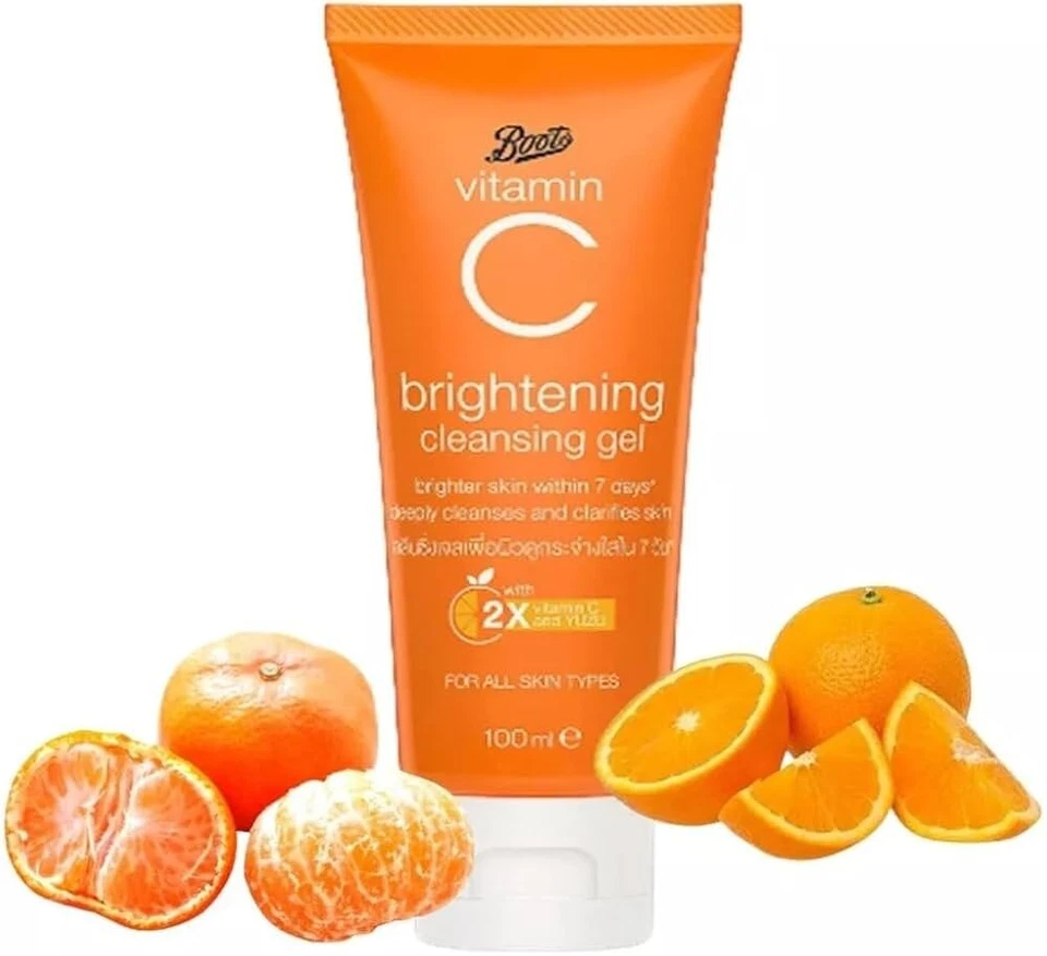 Boots Vitamina C Gel Limpiador Iluminador Piel Iluminador 100 ml Foto 2 de 4