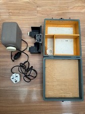 Vintage Minolta Mini 35mm Slide Projector Kit with Autochanger and case