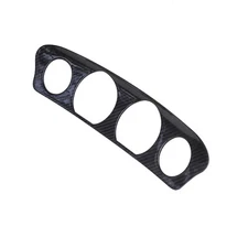 Carbon Fiber Inner Fairing Gauge Speaker Trim Kit  for Harley 14+ Electra Glide