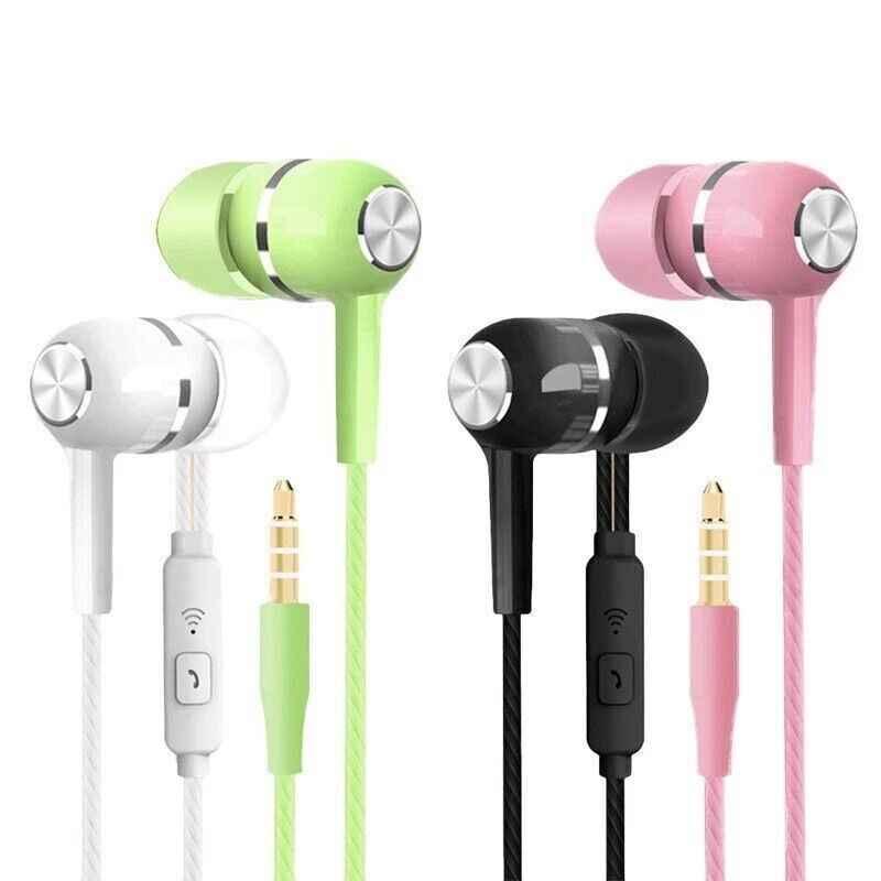 Waterproof Earbuds Stereo Sport Wired Headphones in Ear