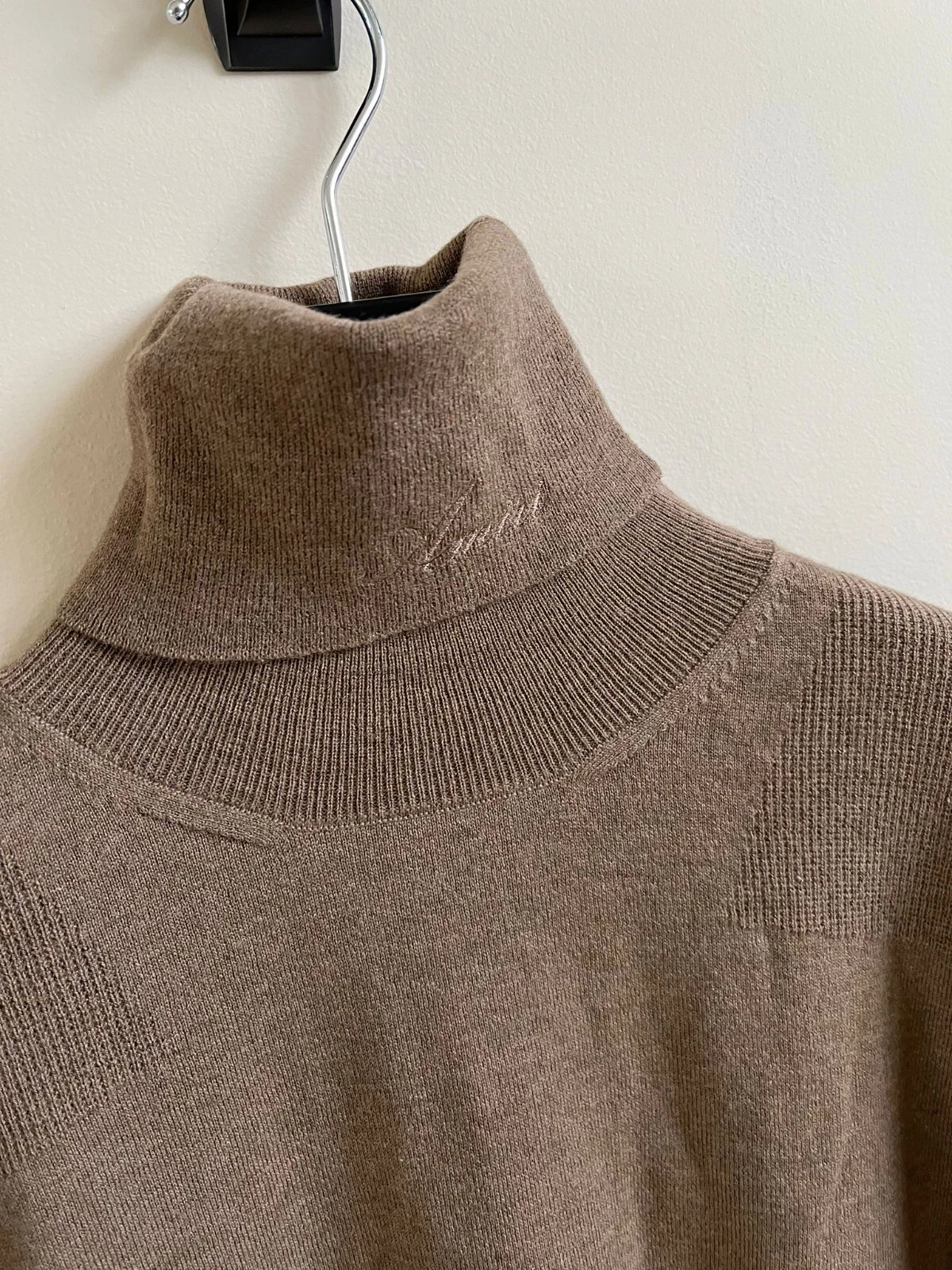 AMIRI Felpa Cashmere Marrone NUOVA CON ETICHETTE M