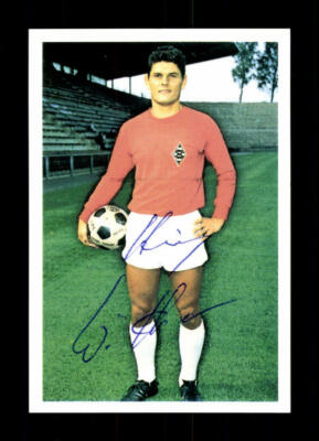 Heinz Wittmann Borussia Mönchengladbach Bergmann Automaten Sammelbild 1969 Sign 