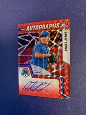 2022 Panini Mosaic Prizm #RAM-AZ Angel Zerpa RC Auto Autograph Rookie Royals