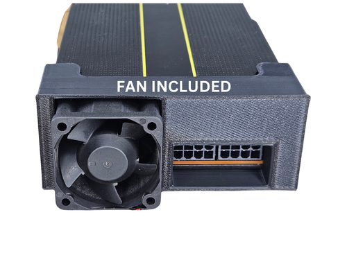 AMD GPU Cooling Fan Shroud Mi25 RADEON INSTINCT Accelerator Card EXTRA SMALL AI - Afbeelding 1 van 12