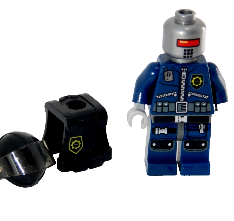 LEGO Robo SWAT with Helmet & Armor Minifigure Police Dropship Batman (70815) - Image 2 of 4