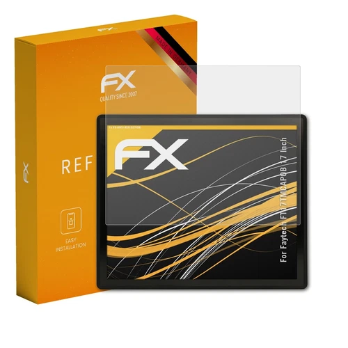 atFoliX Screen Protection Film for Faytech FT17TMCAPOB 17 Inch matt&shockproof