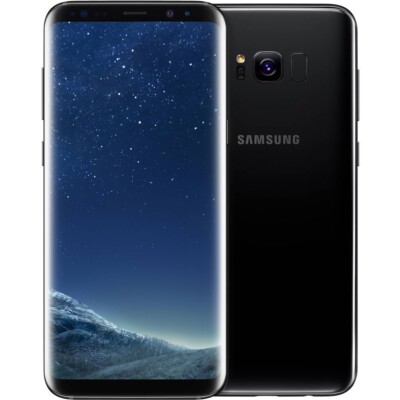 Samsung Galaxy S8 Plus G955U 64GB Android GSM Unlocked Black Smartphone OPEN BOX