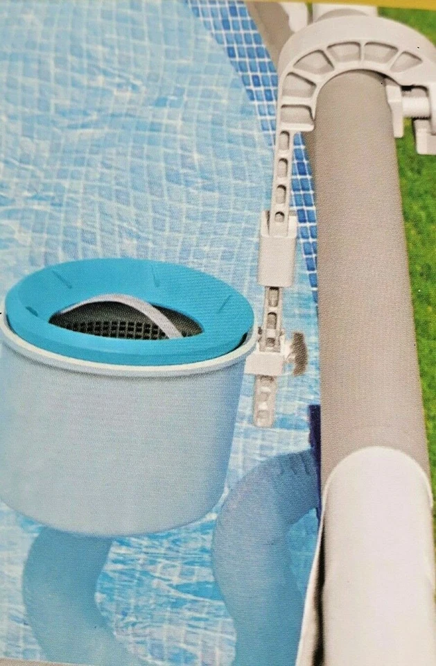 INTEX Skimmer DELUXE für Easy & Frame Pool  Oberflächenskimmer Filter Sauger DHL - Bild 4 von 4