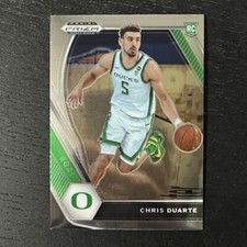 2021-22 Panini Prizm Draft Picks Chris Duarte Variation RC 23 Base A-12