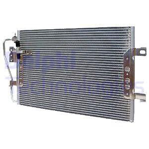 DELPHI TSP0225483 Condenser, air conditioning for MERCEDES-BENZ,VW