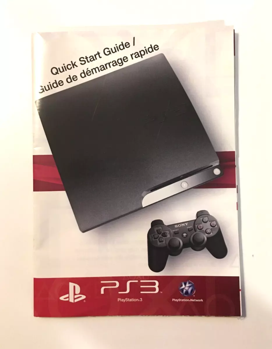 SONY PLAYSTATION 3 Quick Reference Manual & Safety and Support