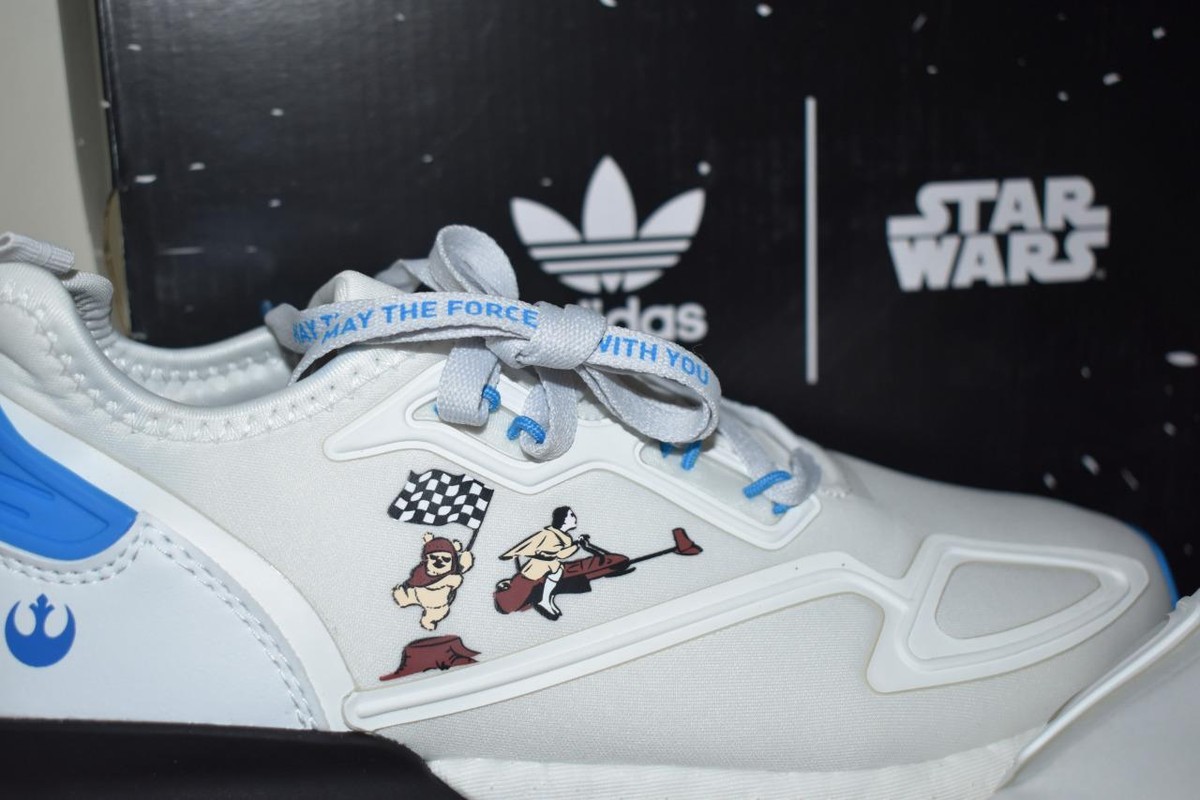 adidas ZX 2K Boost J Youth Running Shoes G55568 Star Wars