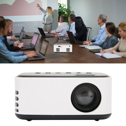 Mini Projector 1920x1080 Resolution High Definition Zoom Function Wireless FBM - Picture 1 of 18