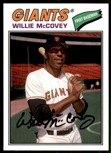 Willie McCovey #145 2018 Topps Archives card