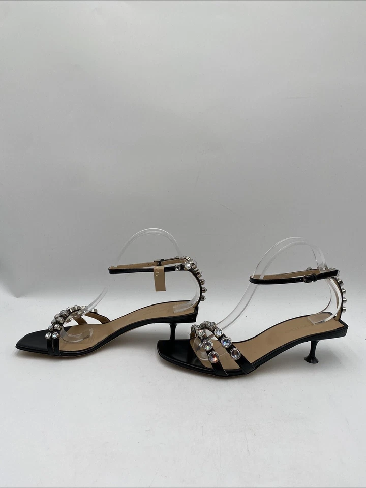 Women’s Sergio Rossi SR Milano Sandals Black Size 40 - Image 3 of 4