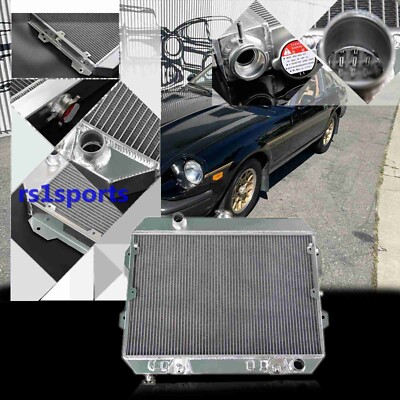 3 Row Aluminum Radiator Fit Nissan Datsun 280Z 1975-83 280ZX Fairlady 2.8L L6