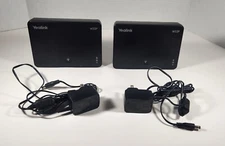 LOT OF 2 YEALINK W52P W56P IP DECT PHONE WIRELESS BASE STATIONS 