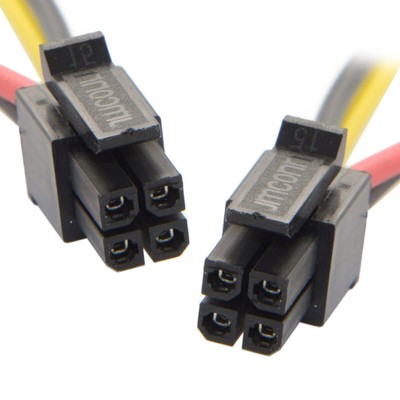 Connectors 1Pc 40cm ATX EPS CPU Power Supply 4-Pin IDE 4Pin CPU Male to Female 18AWG Extension Cable C26 Cable Length: 40cm Connectors 1Pc 40cm ATX EPS CPU Power Supply 4-Pin IDE 4Pin CPU Male to Female 18AWG Extension Cable C26 Cable Length: 40cm