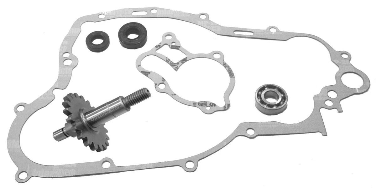 Yamaha YZ125 Water Pump Rebuild Kit With KOYO Bearing & Seals (1998-2004)