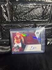 2024 Panini Zenith Football Luke McCaffrey Rookie Patch Auto / 399 🏈🔥🔥🔥🏈