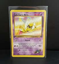 Wizards of the Coast Sabrina's Abra 93/132 Gym Challenge Regular Common 40HP