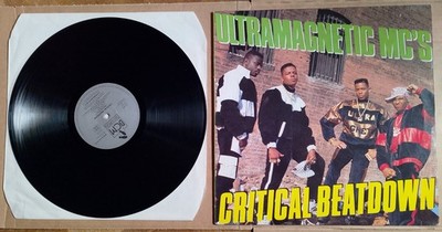Ultramagnetic MC's   Critical Beatdown, Vinyl, 1988 EU, VG+