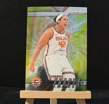 2024 Panini Prizm WNBA - Fractal Brionna Jones #9 Green Prizm