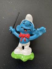 Schlumpf Schleich Bully Peyo 1980 Dirigent 