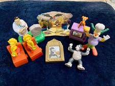THE SIMPSON BURGER KING KIDS MEAL TOY LOT - COUCH - CREEPY CLASSICS