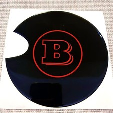 Per Smart 451 Brabus Tappo Serbatoio Emblema Adesivo Tappo Serbatoio Carburante Rosso