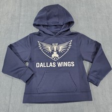 Sport-Tek WNBA Dallas Wings Hoodie Youth XS Warm Basketball Fan Apparel